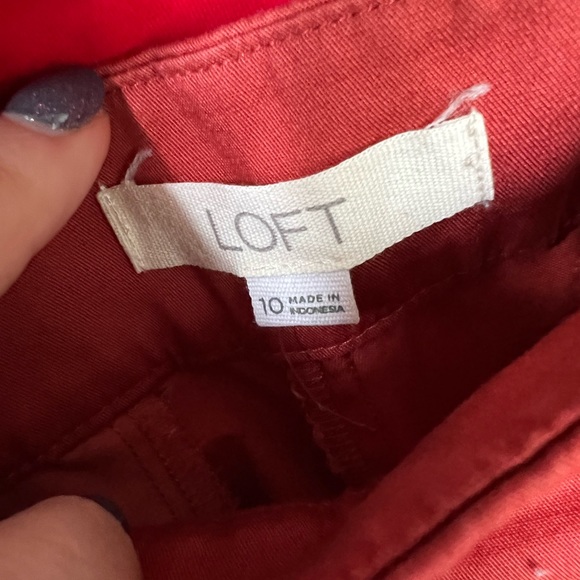 FALL LOFT Wide Lwg Trouser Tara-cotta Size 10 - Picture 3 of 3